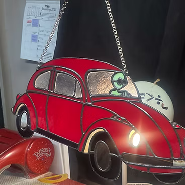 1960 VW bud 14”x7”