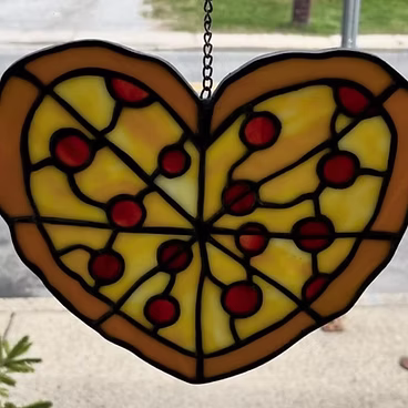 pizza heart